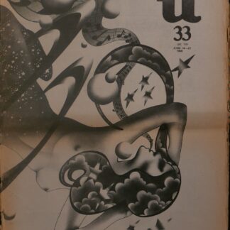 International Times, N°33, 14 - 27 Juin 1966, UK, 44 x 31,5 cm (exemplaire signé par Jim Haynes) - couverture poster